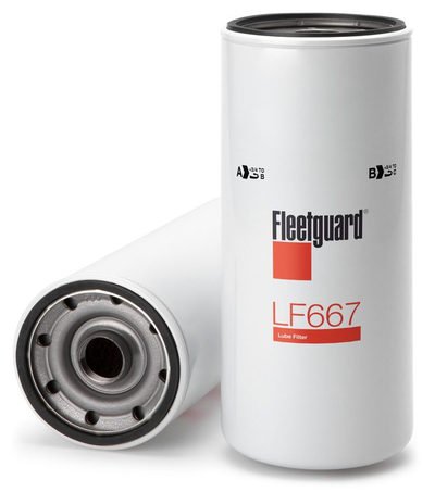 Fleetguard LF667 spin-on lube filter